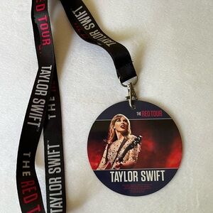 Taylor Swift The Red Tour Lanyard Official
